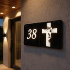 Our Lord™ Illuminated House Sign