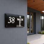 Our Lord™ Illuminated House Sign