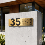 Arabesque™ Illuminated House Sign