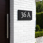 Essential Rectangle™ Architectural House Sign