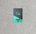 Unit Number Signs™ Acrylic Collection
