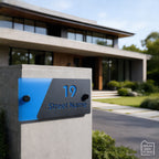 Vibrant Halo™ Architectural House Sign