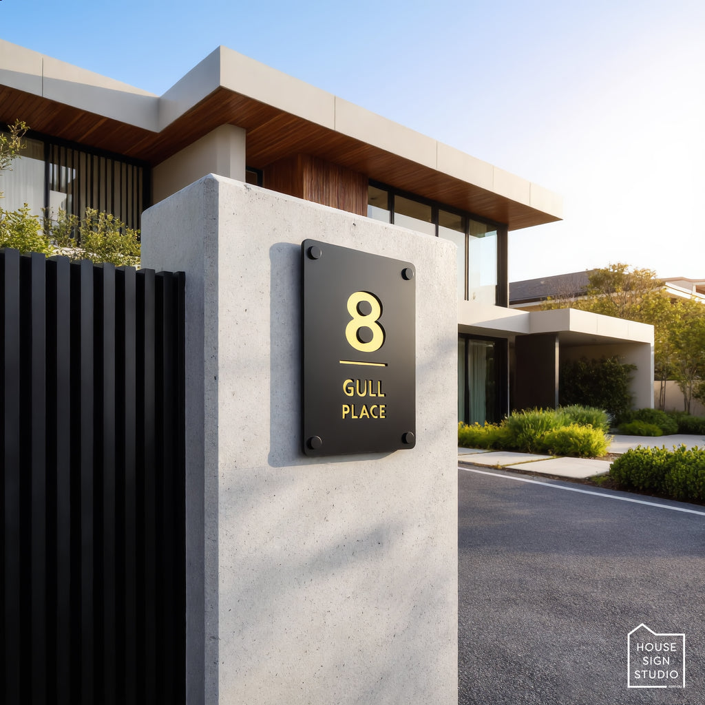 Prestige Edge™ Architectural House Sign