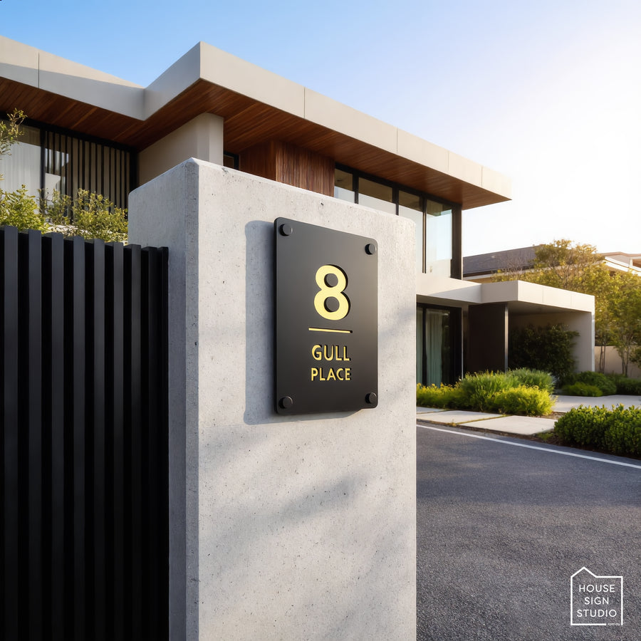 Prestige Edge™ Architectural House Sign