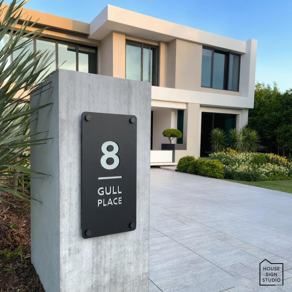 Lumi Classic™ Illuminated Architectural House Sign