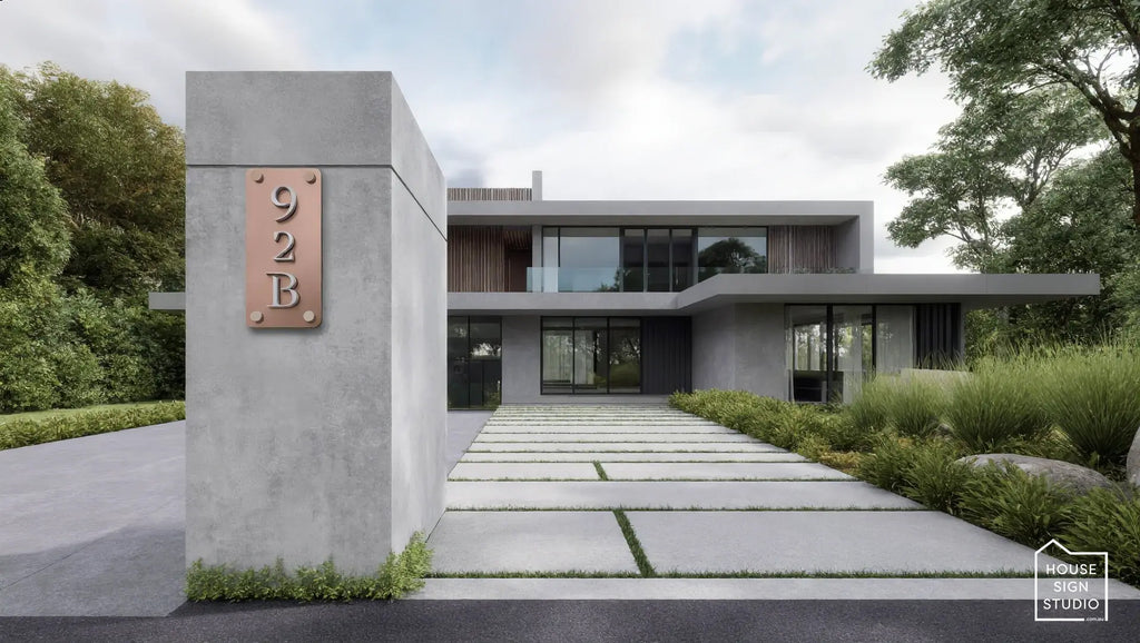 Prestige Alloy™ Architectural House Sign