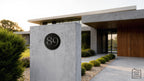 Shadow Cut™ Architectural House Sign