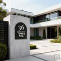 Arch Curve™ Architectural House Sign