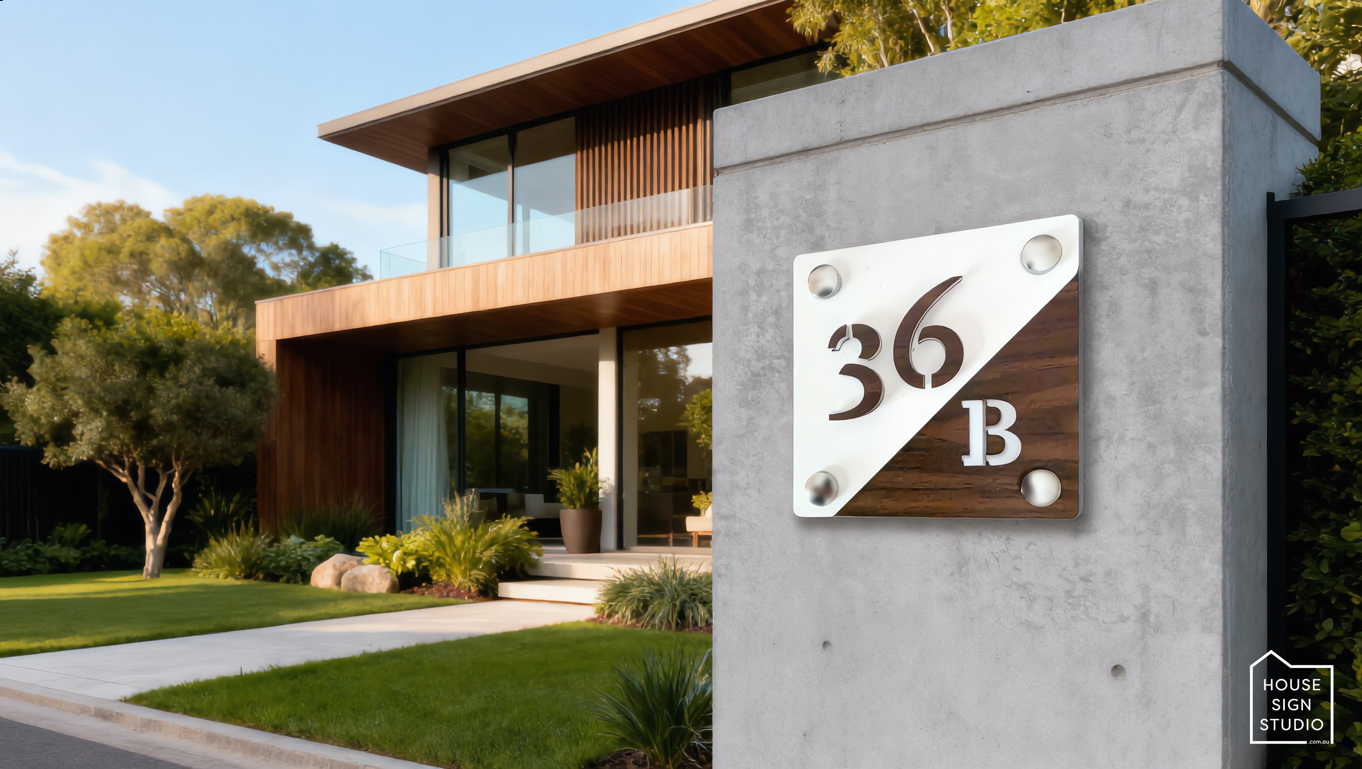 Signature Chelsea™ Architectural House Sign