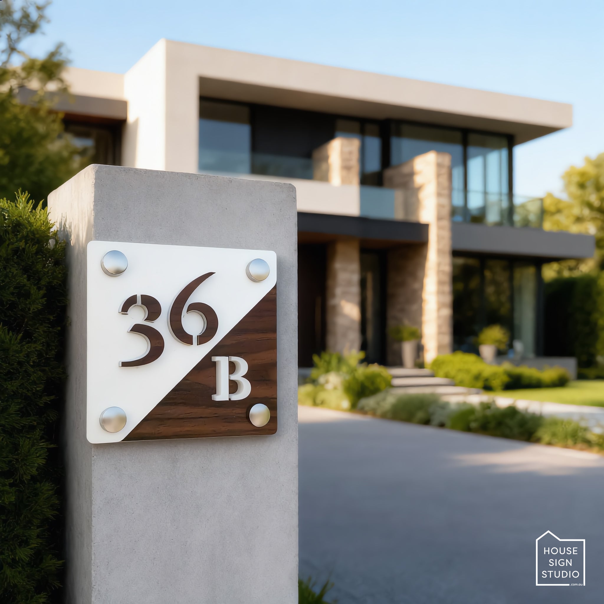 Signature Chelsea™ Architectural House Sign