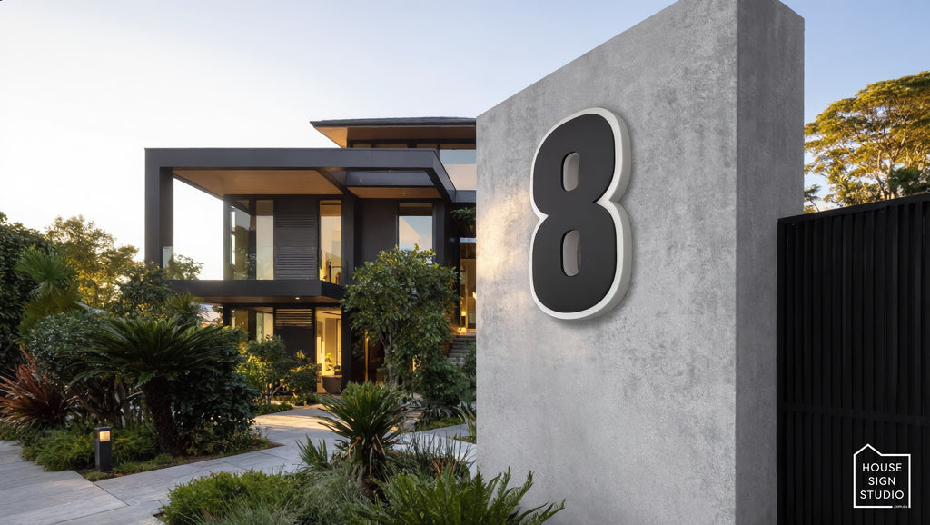 Lumi Numeral™ Illuminated House Number