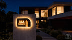 Maestro Arch™ Illuminated Architectural House Sign