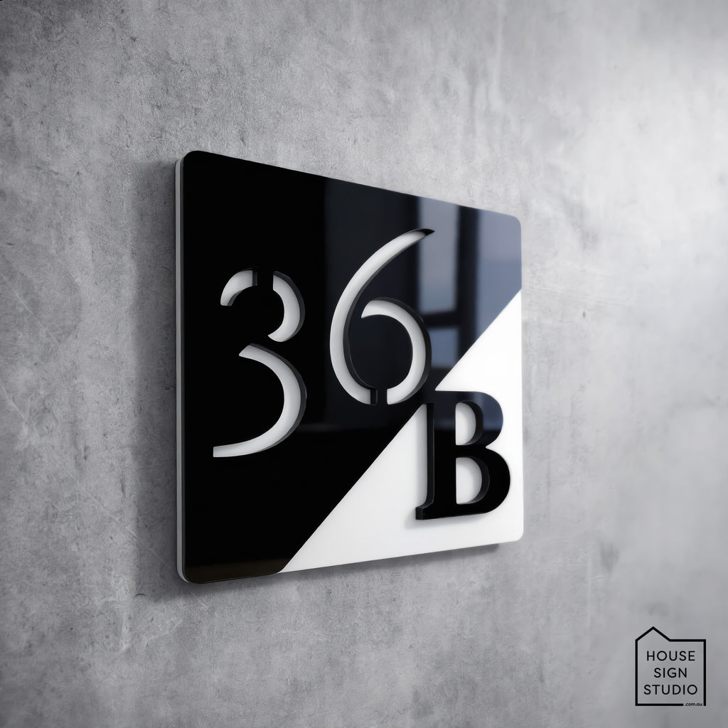 Monarch™ Architectural House Sign