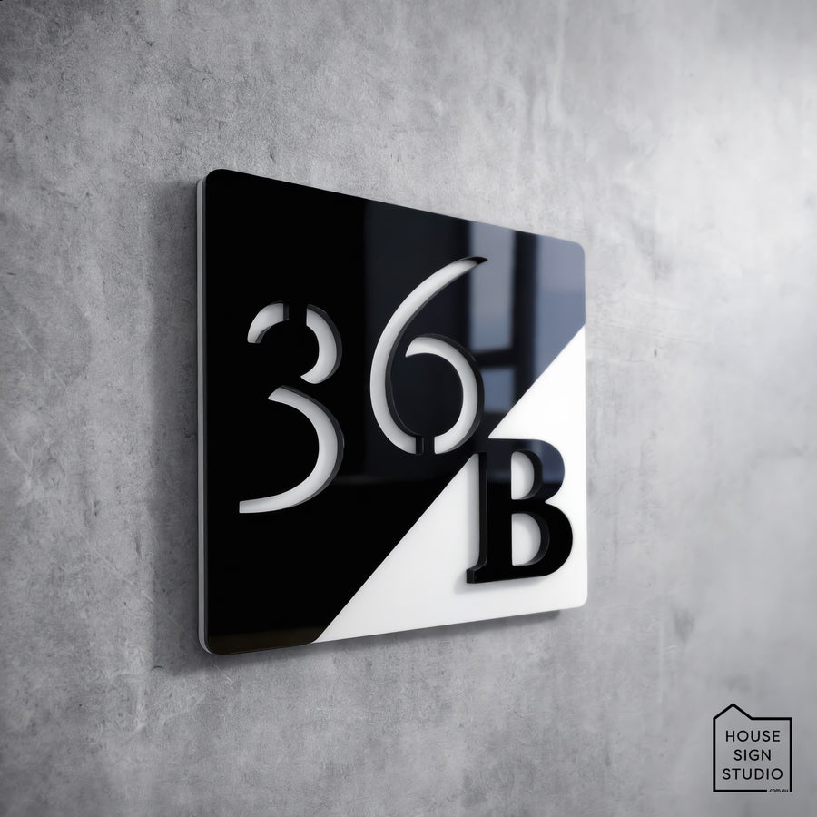 Monarch™ Architectural House Sign