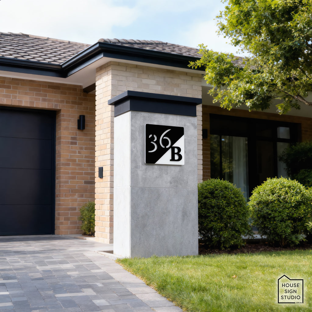 Monarch™ Architectural House Sign