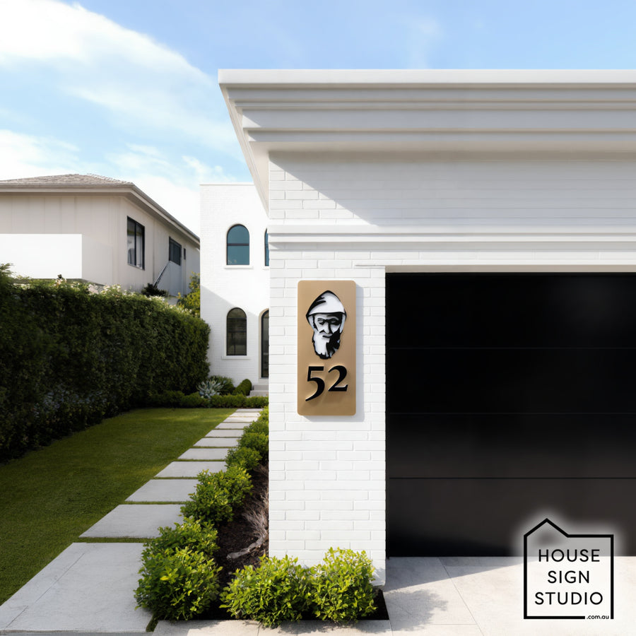 Saint Charbel™ Illuminated House Sign