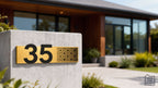 Arabesque™ Illuminated House Sign