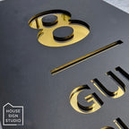 Prestige Edge™ Architectural House Sign