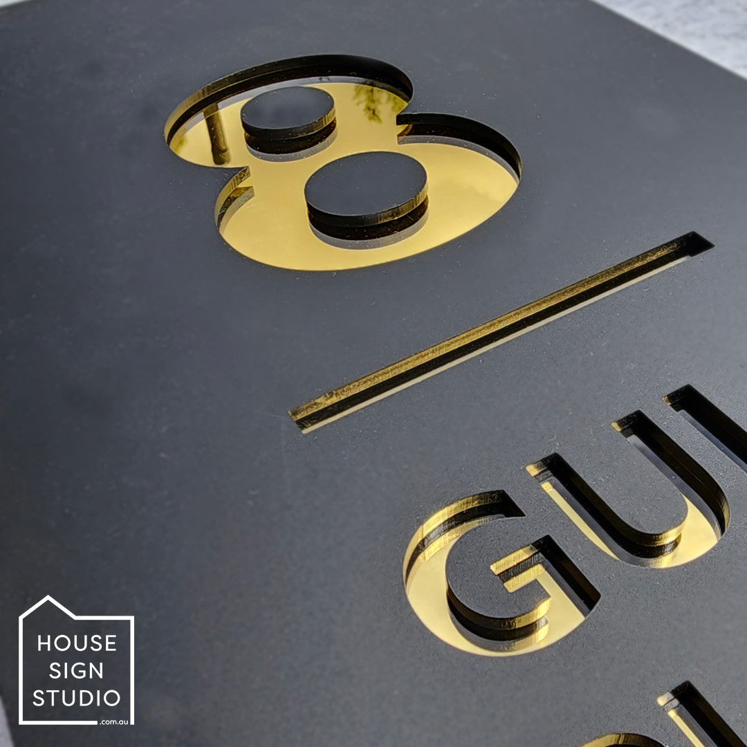 Prestige Edge™ Architectural House Sign