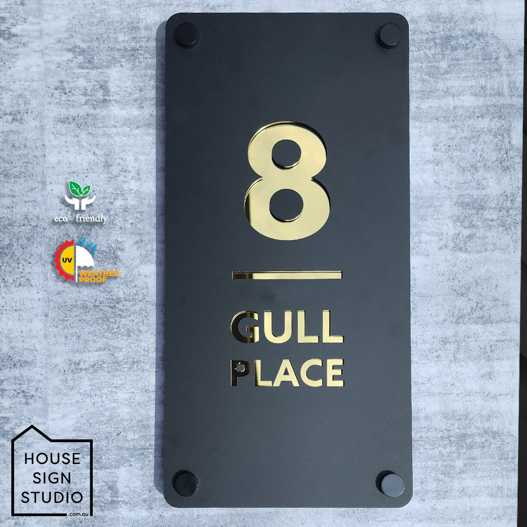 Prestige Edge™ Architectural House Sign