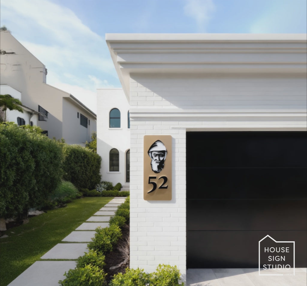 Saint Charbel™ Illuminated House Sign