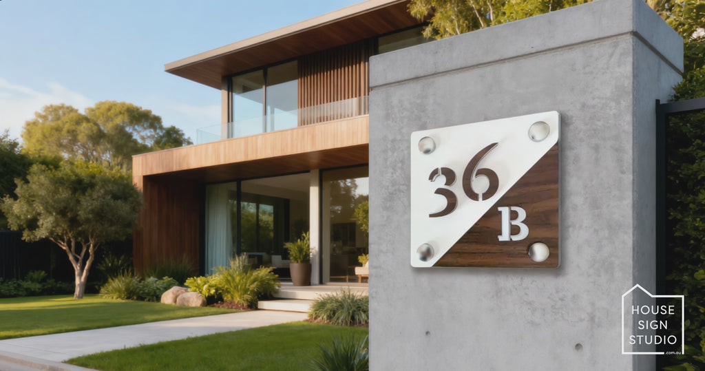 Signature Chelsea™ Architectural House Sign