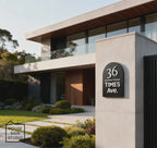 Arch Curve™ Architectural House Sign