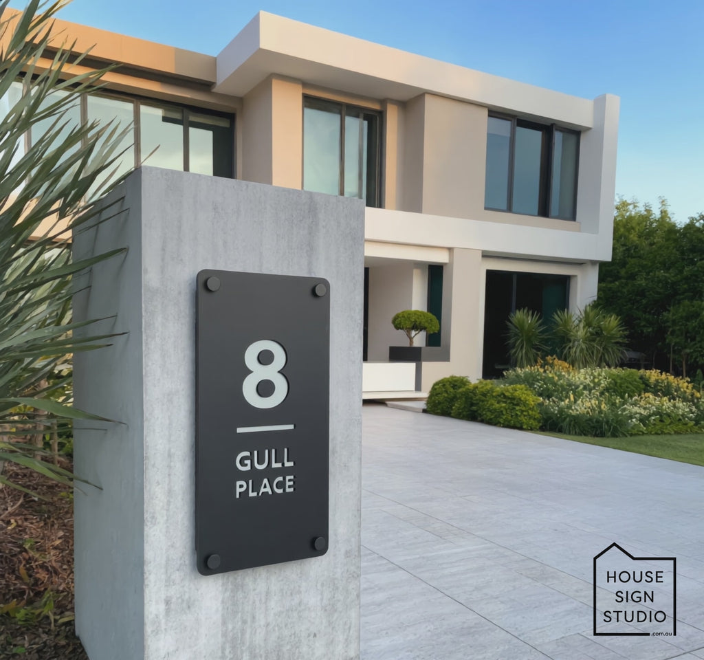 Lumi Classic™ Illuminated Architectural House Sign