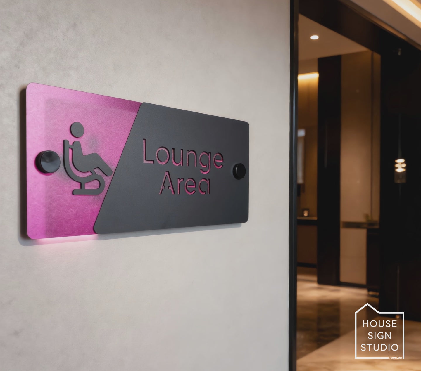 Vibrant Wayfinding Signs™ Acrylic Collection