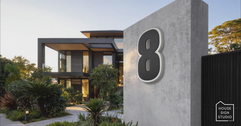 Lumi Numeral™ Illuminated House Number