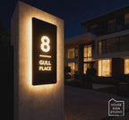 Lumi Classic™ Illuminated Architectural House Sign