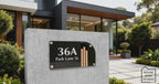 Maestro Arch™ Illuminated Architectural House Sign