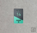 Unit Number Signs™ Acrylic Collection