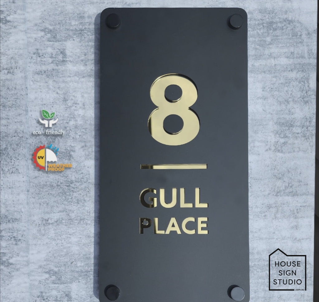 Prestige Edge™ Architectural House Sign