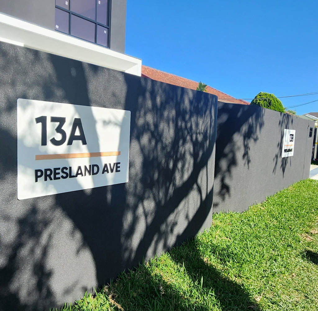 Heritage Line™ Architectural House Sign