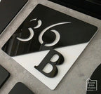 Monarch™ Architectural House Sign