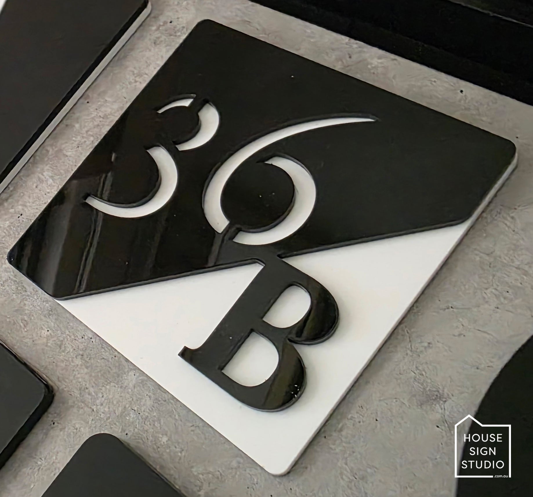 Monarch™ Architectural House Sign